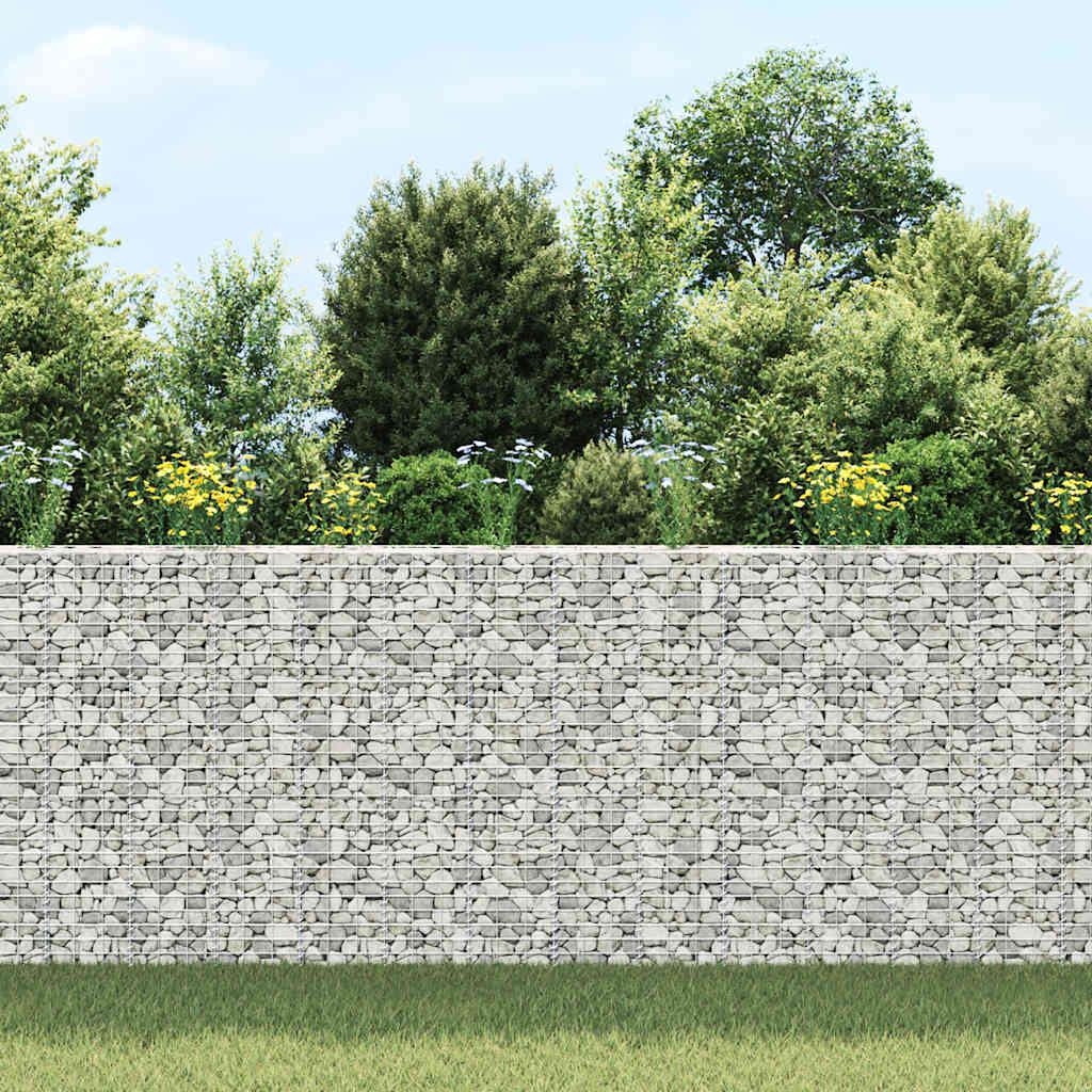 Vidaxl schanskorf jardinières 3 STÉE STÉE 30x30x150 cm fer