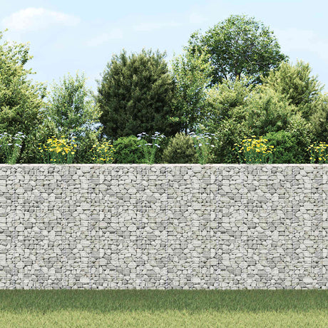 Vidaxl schanskorf jardinières 3 STÉE STÉE 30x30x150 cm fer