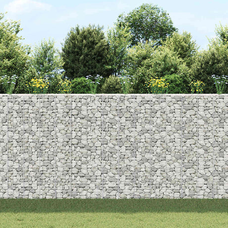 Vidaxl schanskorf jardinières 3 STÉE STÉRÉE 30x30x200 cm fer