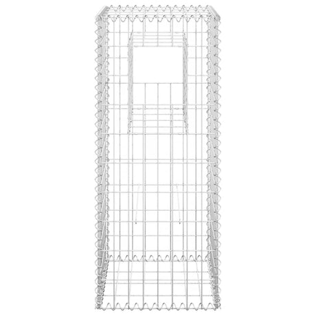 Vidaxl Schanskorf Pole 40x40x100 cm fer
