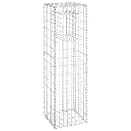 Vidaxl Schanskorf Pole 40x40x140 cm fer