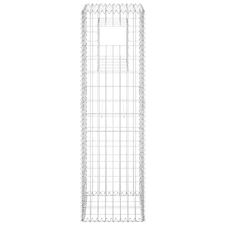 Vidaxl Schanskorf Pole 40x40x140 cm fer
