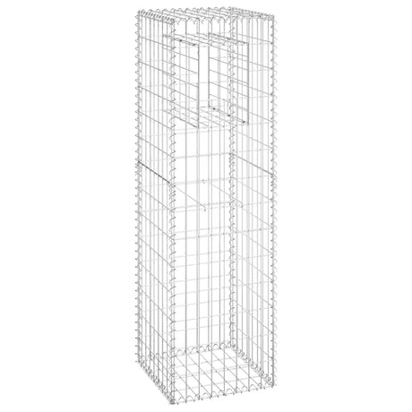 Vidaxl Schanskorf Publies 2 PCS 40x40x140 cm fer