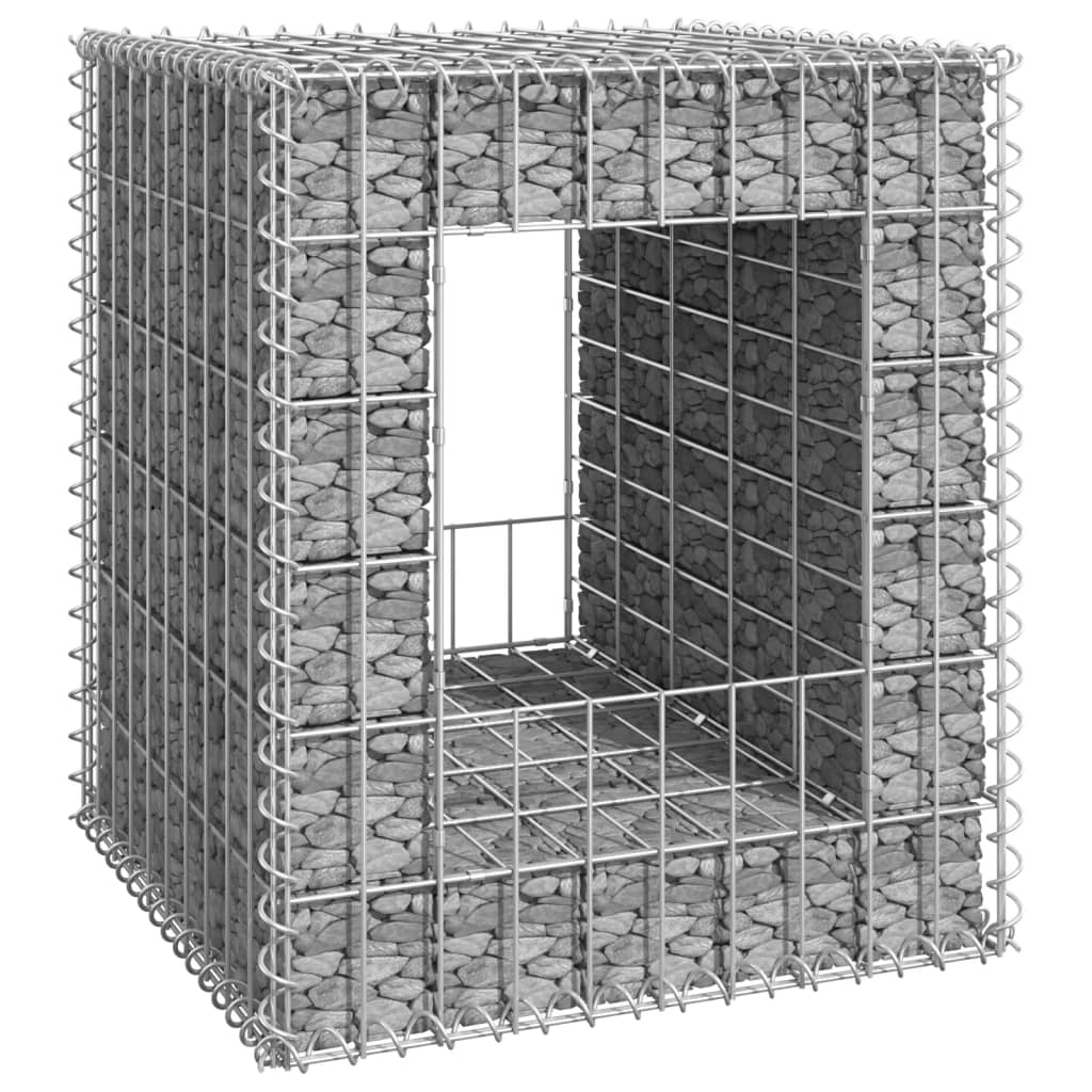 Vidaxl Schanskorf Paal 50x50x60 cm jern