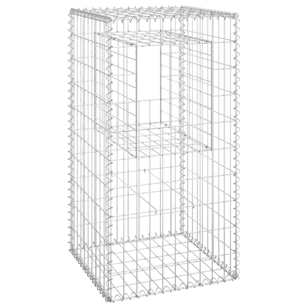 Vidaxl Schanskorf post 2 PC 50x50x100 cm