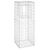 Poteau de gabion Vidaxx 50x50x140 cm en fer