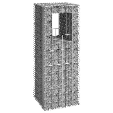 Poteau de gabion Vidaxx 50x50x140 cm en fer