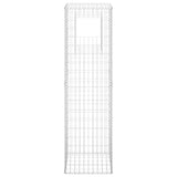 Vidaxl Schanskorf Pole 50x50x180 cm fer