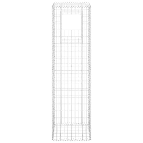 Vidaxl Schanskorf Pole 50x50x180 cm fer