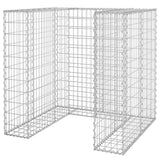 Vidaxl Schanskorf pour le conteneur 110x100x110 cm en acier galvanisé