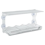 Vidaxl Bird Feed Bacs pour fenêtre 2 PCS 30x12x15 cm acrylique
