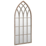 Vidaxl Garden Mirror 100x45 cm de sable de fer -colore