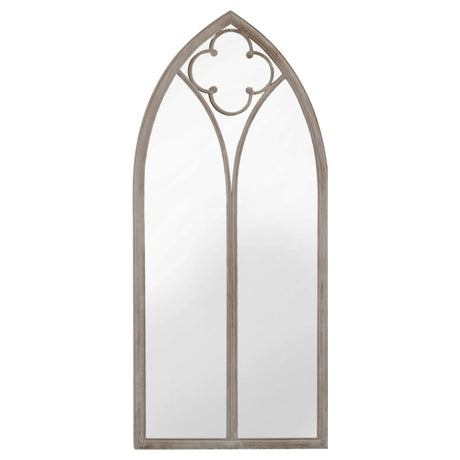 Vidaxl Garden Mirror 100x45 cm de sable de fer -colore
