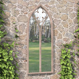 Vidaxl Garden Mirror 100x45 cm de sable de fer -colore