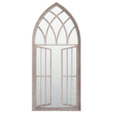 Vidaxl Garden Mirror 100x45 cm de sable de fer -colore