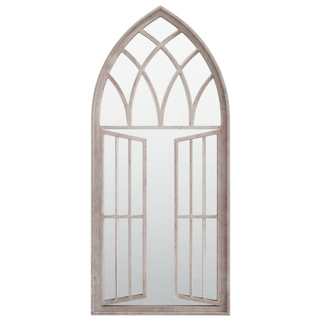 Vidaxl Garden Mirror 100x45 cm de sable de fer -colore