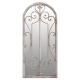 Vidaxl Garden Mirror 100x45 cm de sable de fer -colore