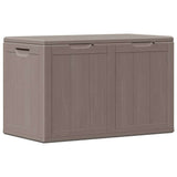 Vidaxl tuinbox 180 l pp houtlook bruin