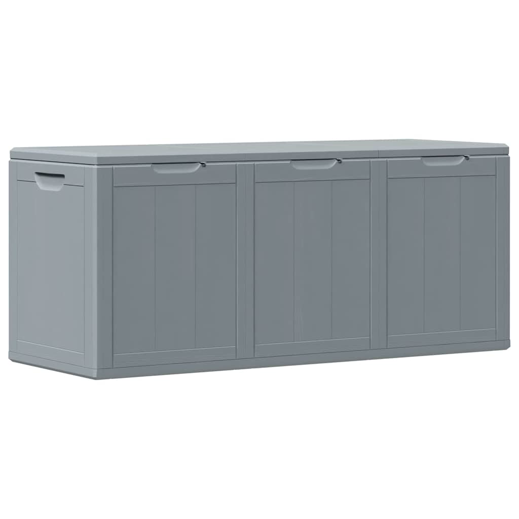 Vidaxl tuinbox 270 l pp houtlook grijs