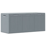 Vidaxl tuinbox 270 l pp houtlook grijs
