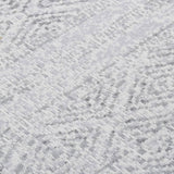 Tapis Vidaxl 120x180 cm Gris clair en coton