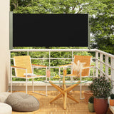 Écran de jardin vidaxl extensible 140x300 cm noir