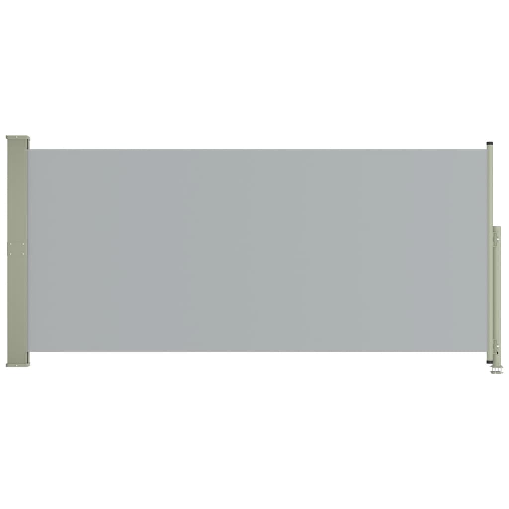 Écran de jardin vidaxl extensible 140x300 cm gris