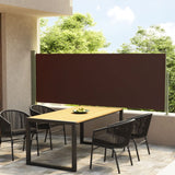 Vidaxl Garden Screen utvidbar 140x300 cm brun