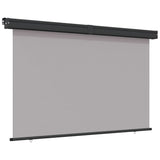 Vidaxl Balcony Schermata 145x250 cm grigio