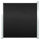 Écran de jardin vidaxl extensible 140x300 cm noir