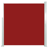 Écran de jardin vidaxl extensible 140x300 cm rouge