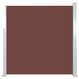 Écran de jardin vidaxl extensible 140x300 cm brun