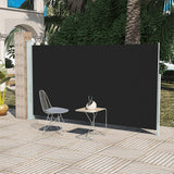 Écran de jardin vidaxl extensible 160x300 cm noir