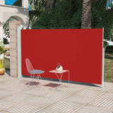 Écran de jardin vidaxl extensible 160x300 cm rouge