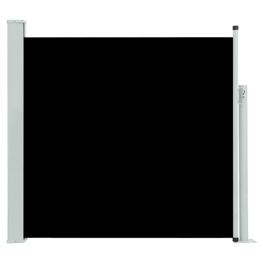 VidaXL Garden screen Extendable 170x300 cm Black