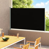 Vidaxl Garden Screen utvidbar 180x300 cm svart