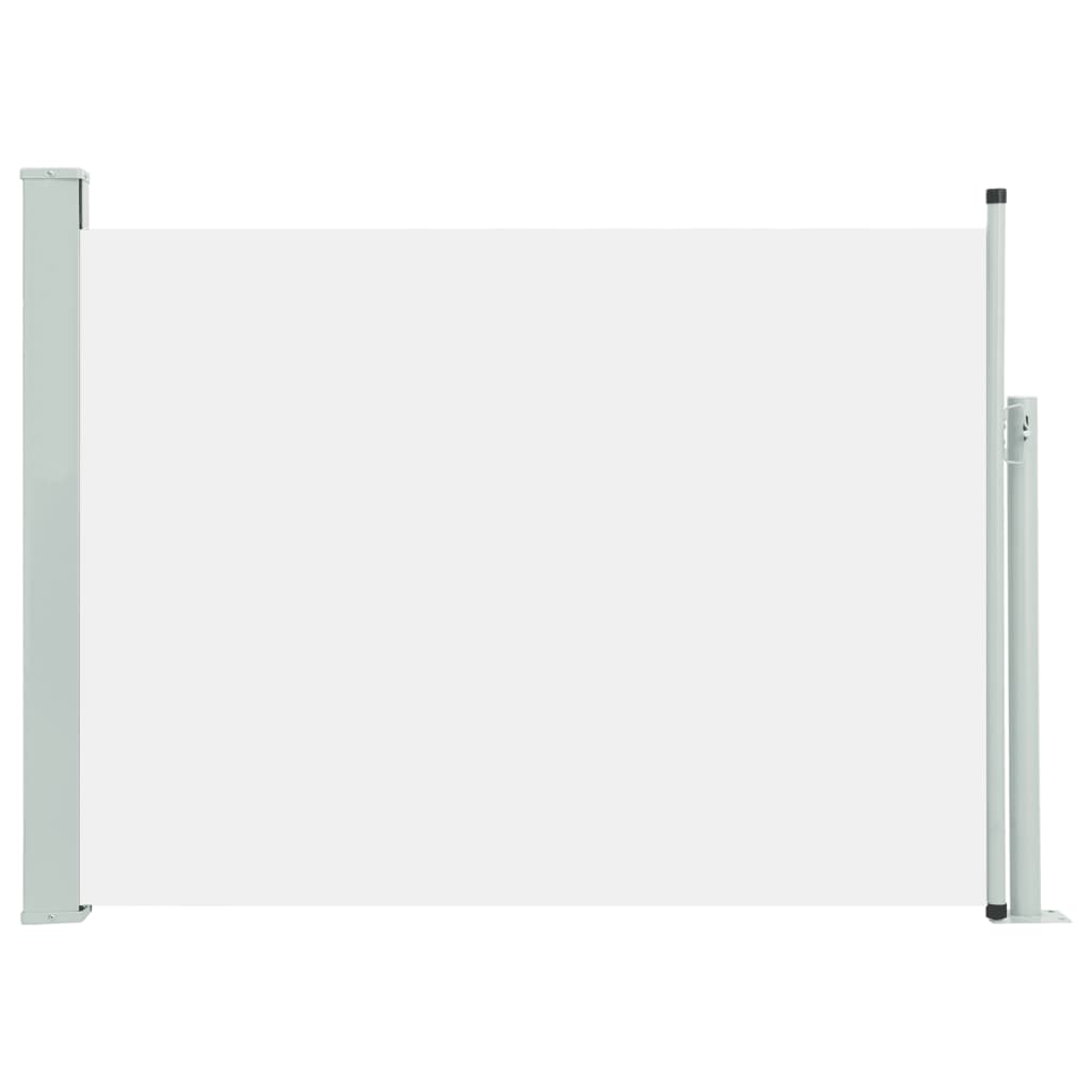 Vidaxl Garden Screen Extendable 117x500 cm Cream