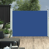 Vidaxl Garden Bildschirm Ausziehbar 117x500 cm blau