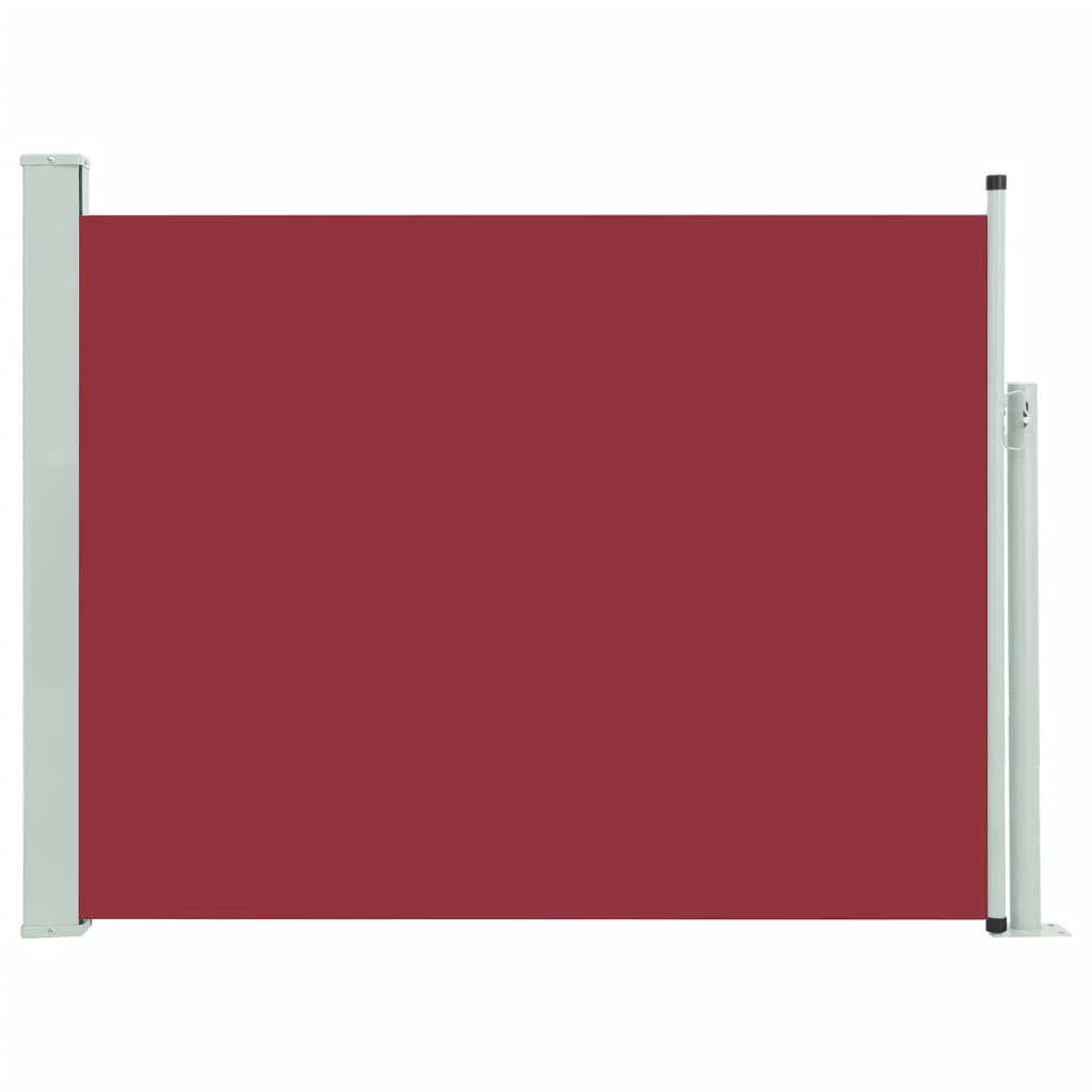 Écran de jardin vidaxl extensible 140x500 cm rouge