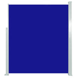 Écran de jardin vidaxl extensible 160x500 cm bleu