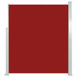 Écran de jardin vidaxl extensible 160x500 cm rouge