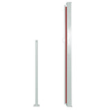 Écran de jardin vidaxl extensible 160x500 cm rouge