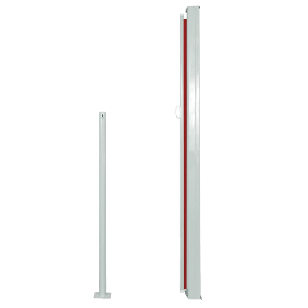 VidaXL Garden screen Extendable 160x500 cm red