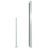 VidaXL Garden screen Extendable 160x500 cm red