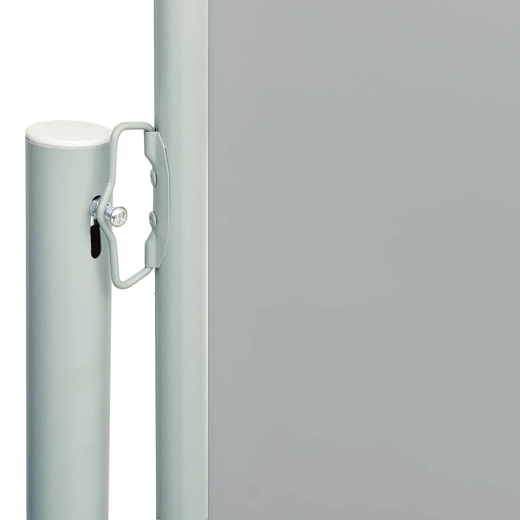 Écran de jardin vidaxl extensible 117x600 cm gris
