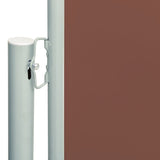 Écran de jardin vidaxl extensible 140x600 cm brun