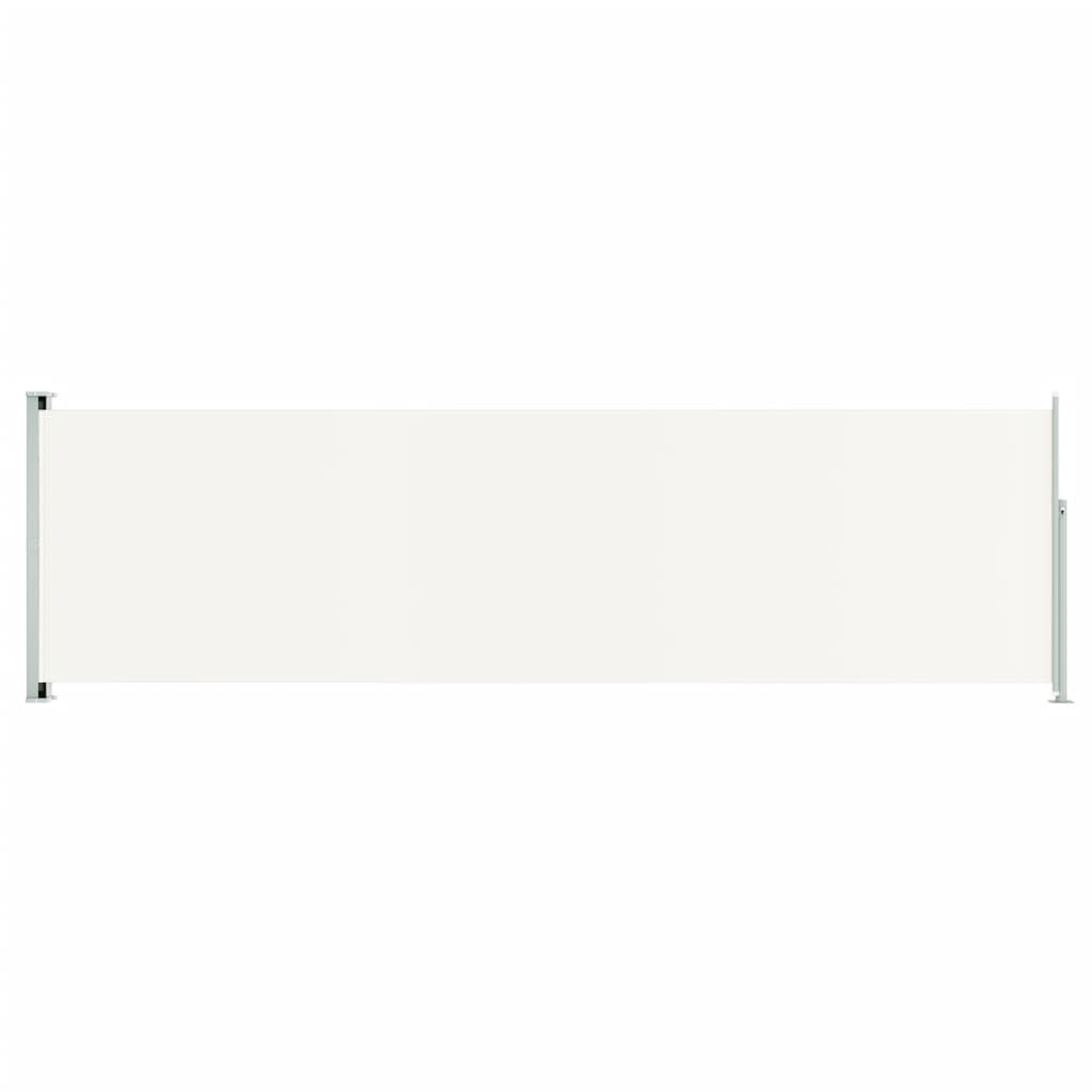 Vidaxl Garden Screen Extendable 180x600 cm Cream