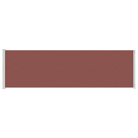 Écran de jardin vidaxl extensible 180x600 cm brun