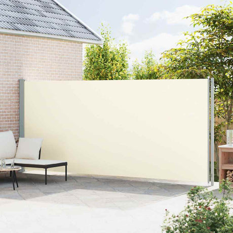 Écran de jardin vidaxl extensible 200x600 cm crème