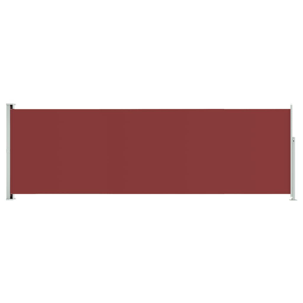 Écran de jardin vidaxl extensible 200x600 cm rouge